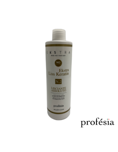 Ekstra Liss Keratin N.2 lisciante con acido Gliossilico 500ml
